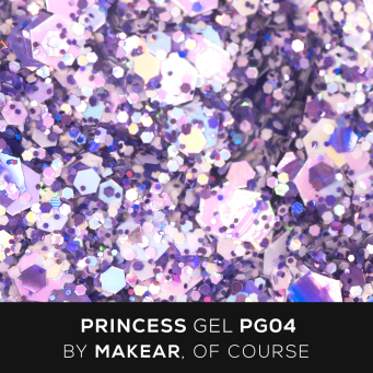 PG04 Princess Gel - Violet - MAKEAR 5ml