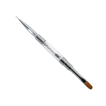 Pędzelek 2 w1 z cyrkoniami longbrush - EXCELLENT PRO