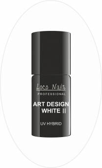 Hybryda ART DESIGN White II Loco Nails 5 ml