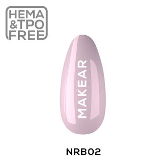 NRB02. French Pink - Nude Rubber Base - 8 ml