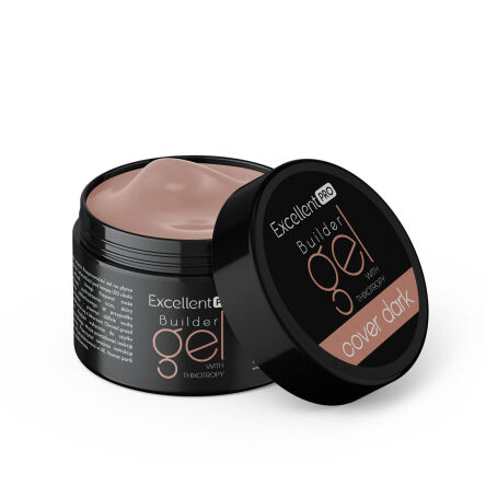 Excellent PRO Builder gel with thixotropy - COVER DARK -  50g