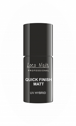 Hybryda QUICK FINISH MAT Loco Nails 5 ml